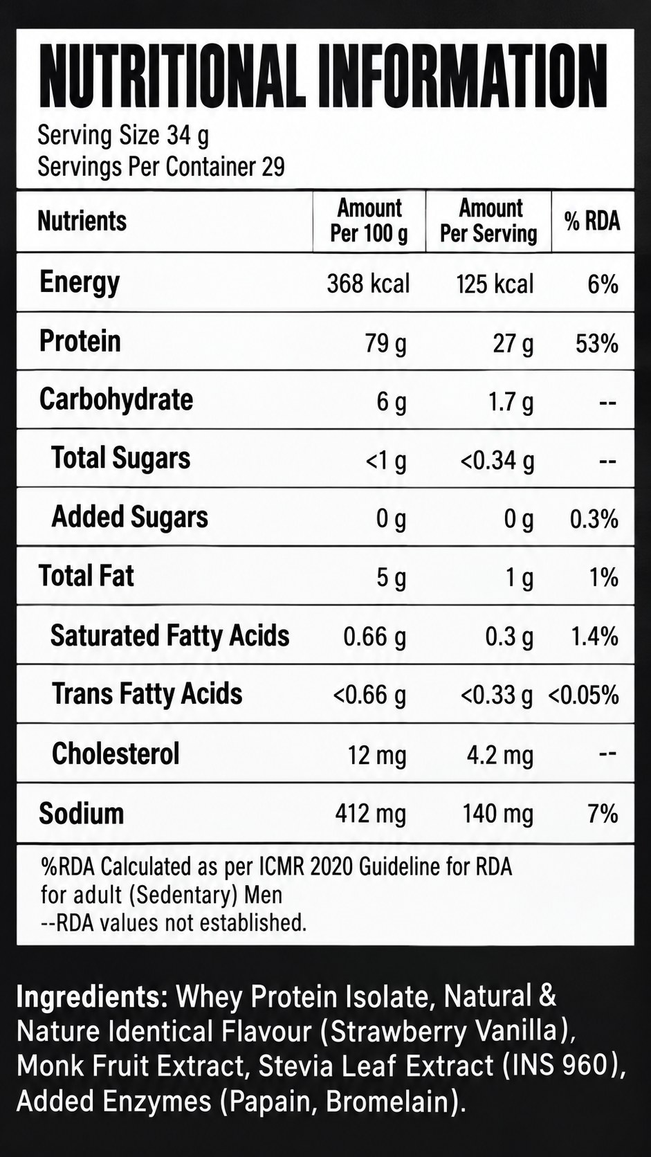 Nutrition Facts