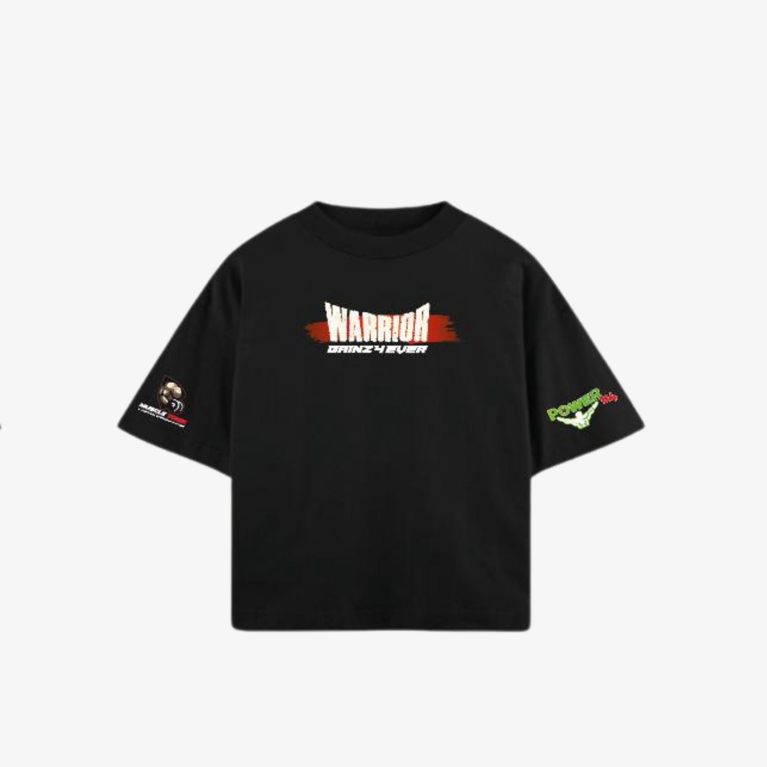 Gainz4ever Warrior Power Oversized Tshirt