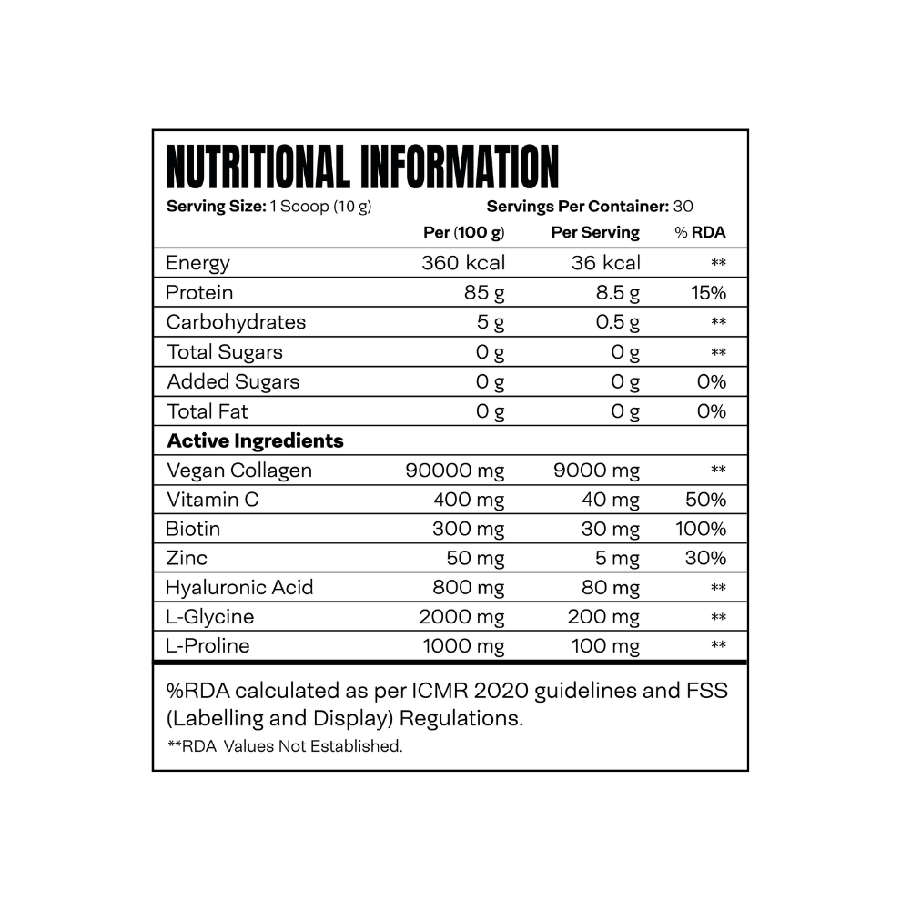 Vegan collagen