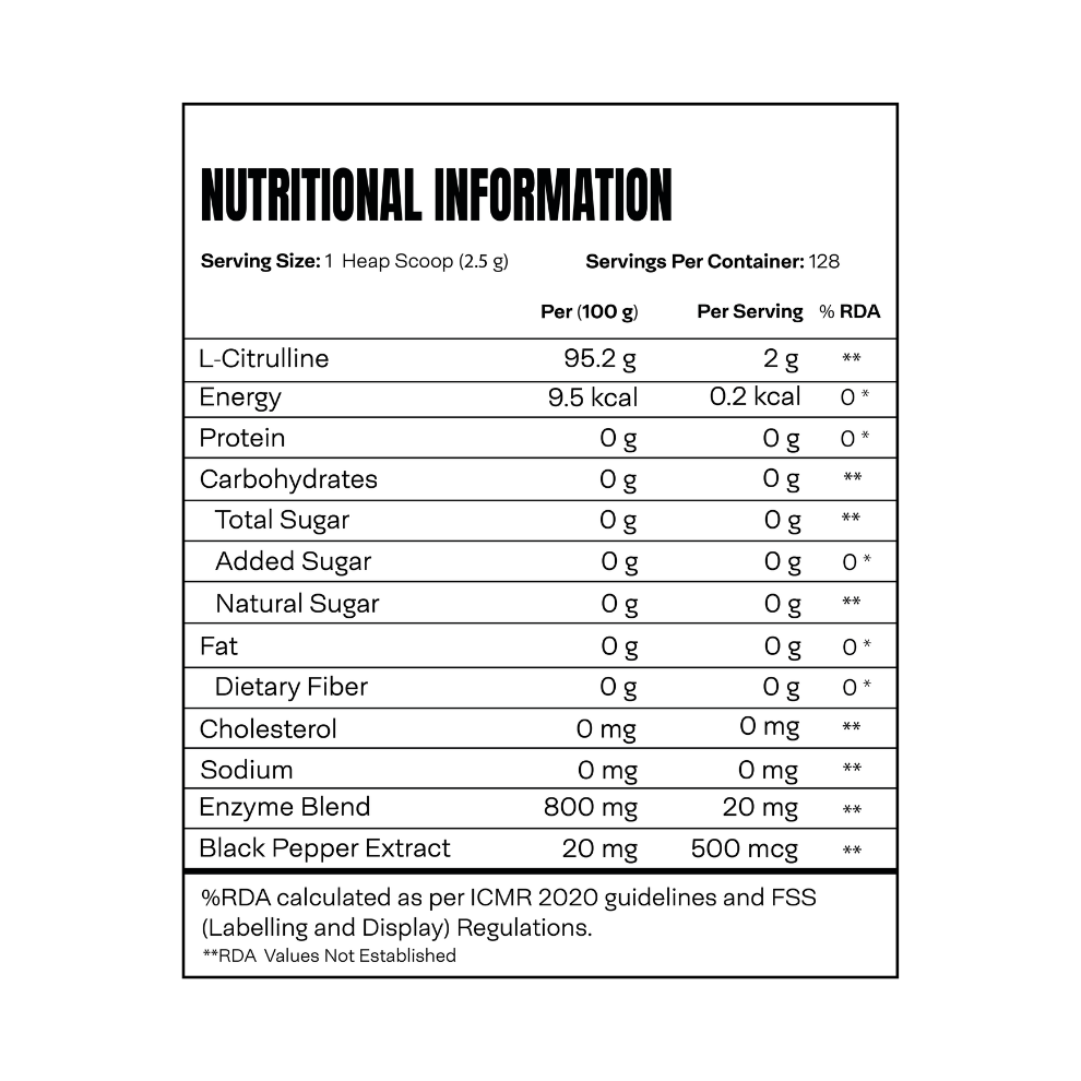 L- citrulline