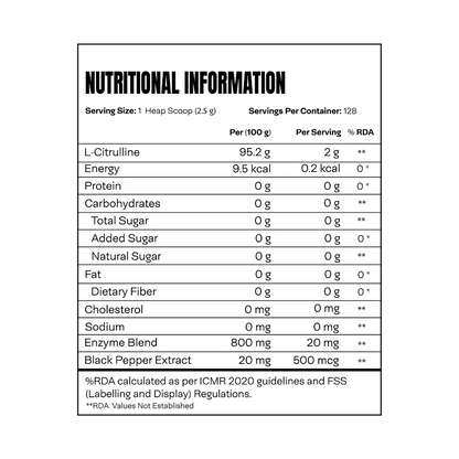 L- citrulline