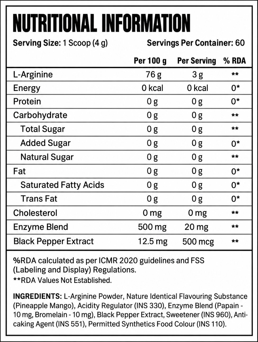 Nutrition Facts